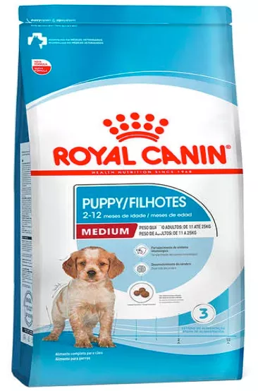 Ração Royal Canin Raças Médias Filhotes